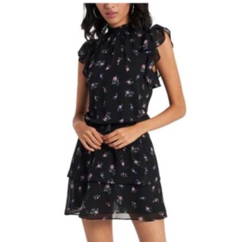 1. STATE Flutter sleeve Dress S, CB2145